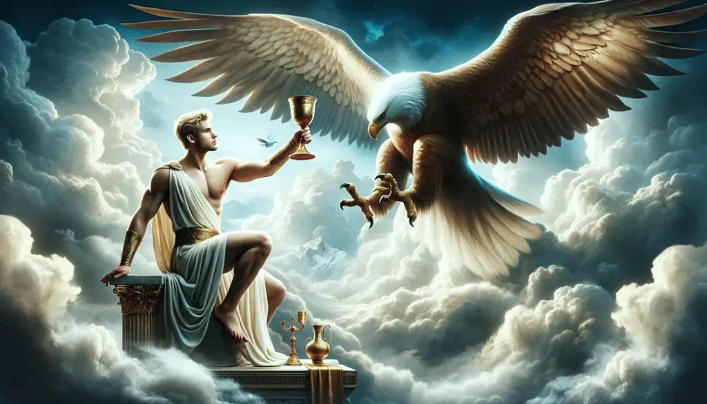 Zeus’un Ganymedes’i Kaçırması.