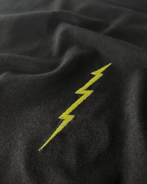 Zeus Yıldırım Tshirt | Siyah