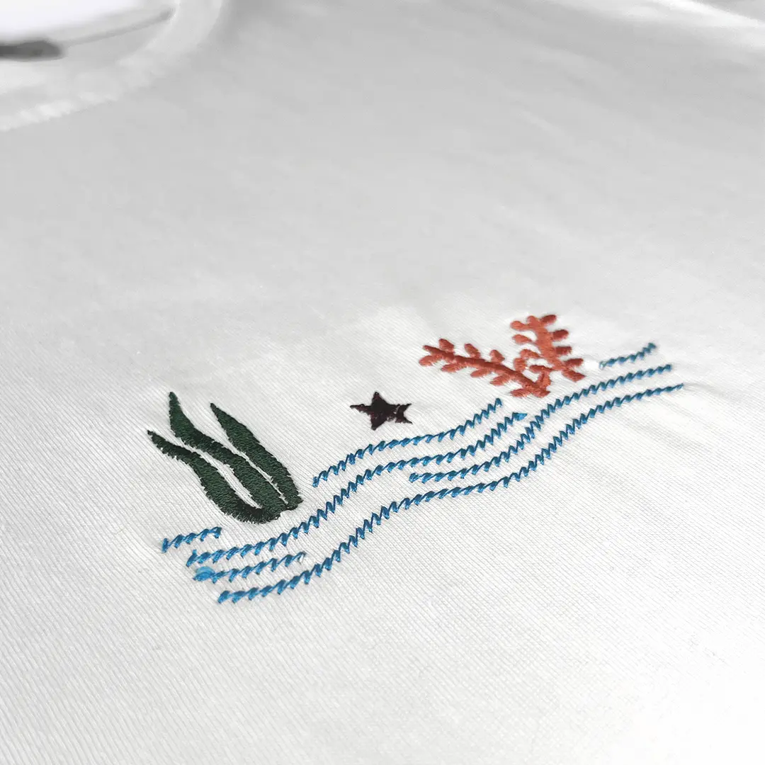 Deniz Tshirt | Beyaz - Görsel 4