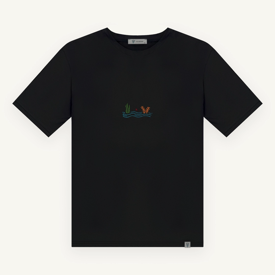 Deniz Tshirt | Siyah - Görsel 2