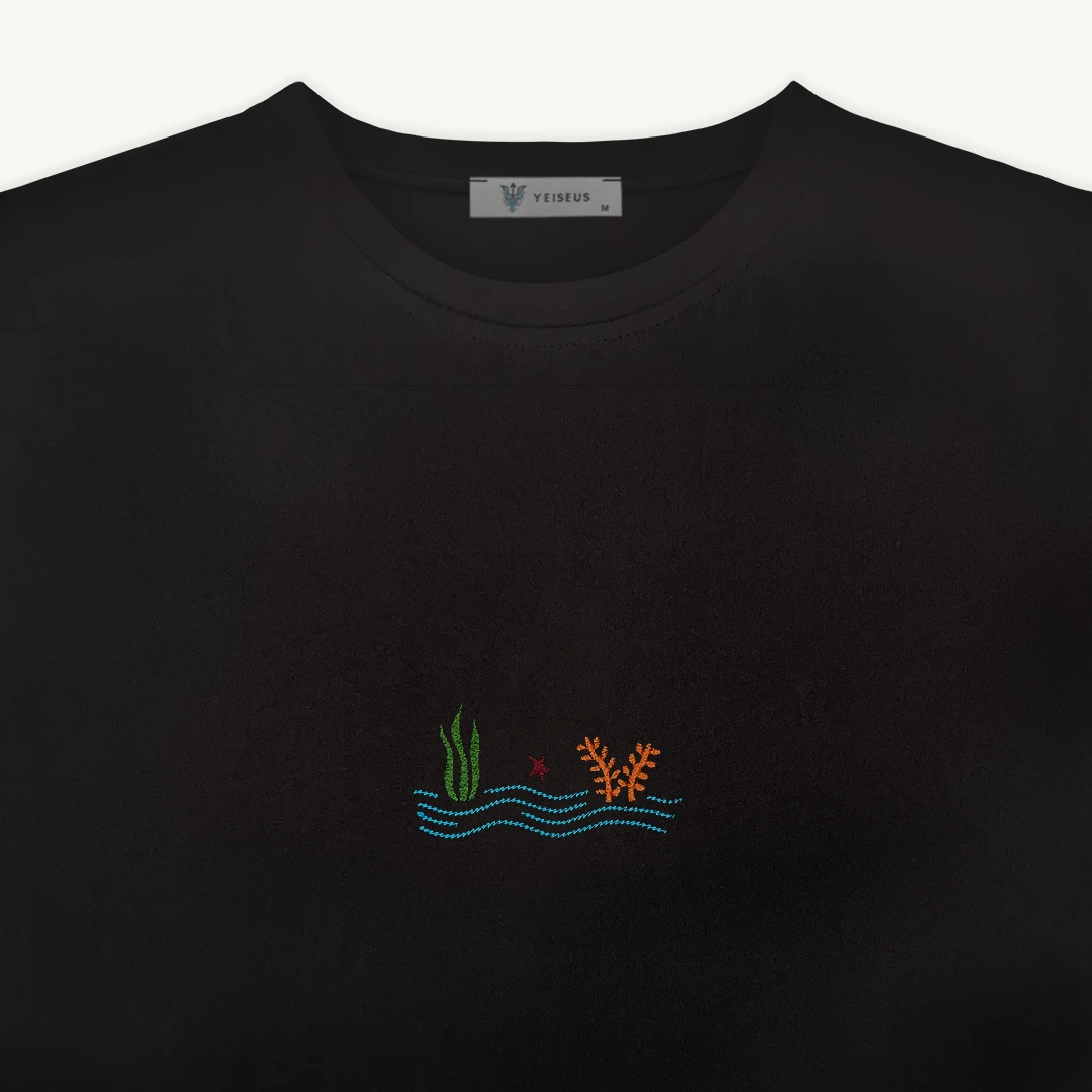 Deniz Tshirt | Siyah - Görsel 3