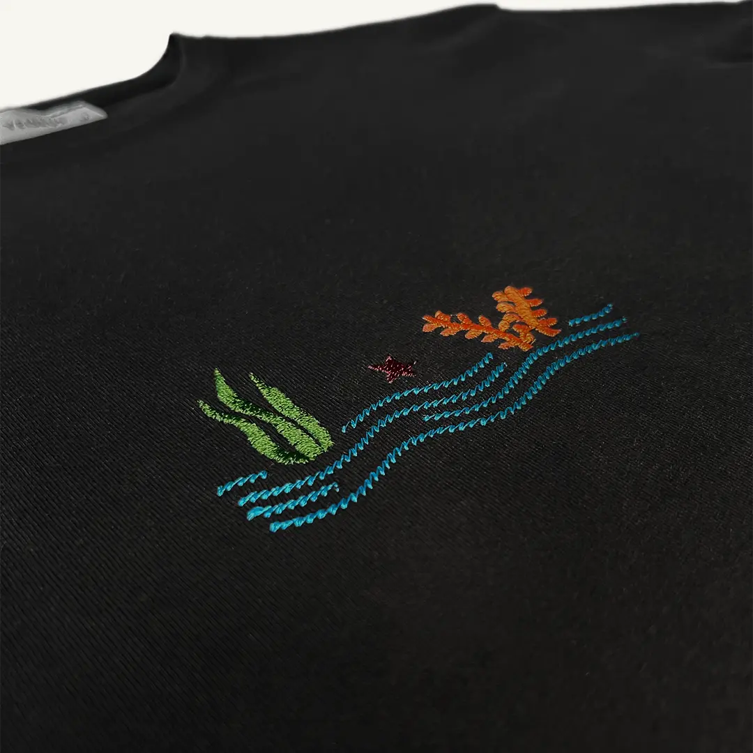 Deniz Tshirt | Siyah - Görsel 4