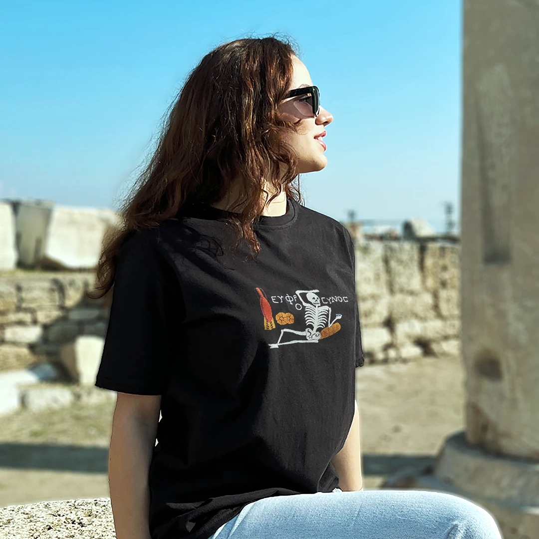 Neşe-li Tshirt | Siyah - Görsel 6