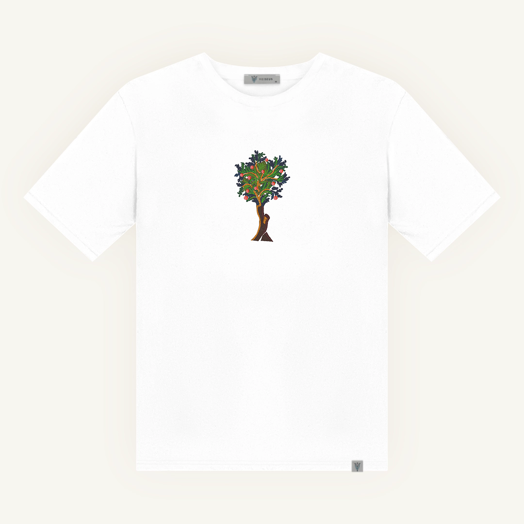 Ağaç Tshirt | Beyaz - Görsel 3