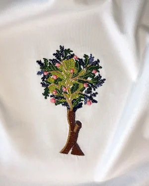 Ağaç Tshirt | Beyaz