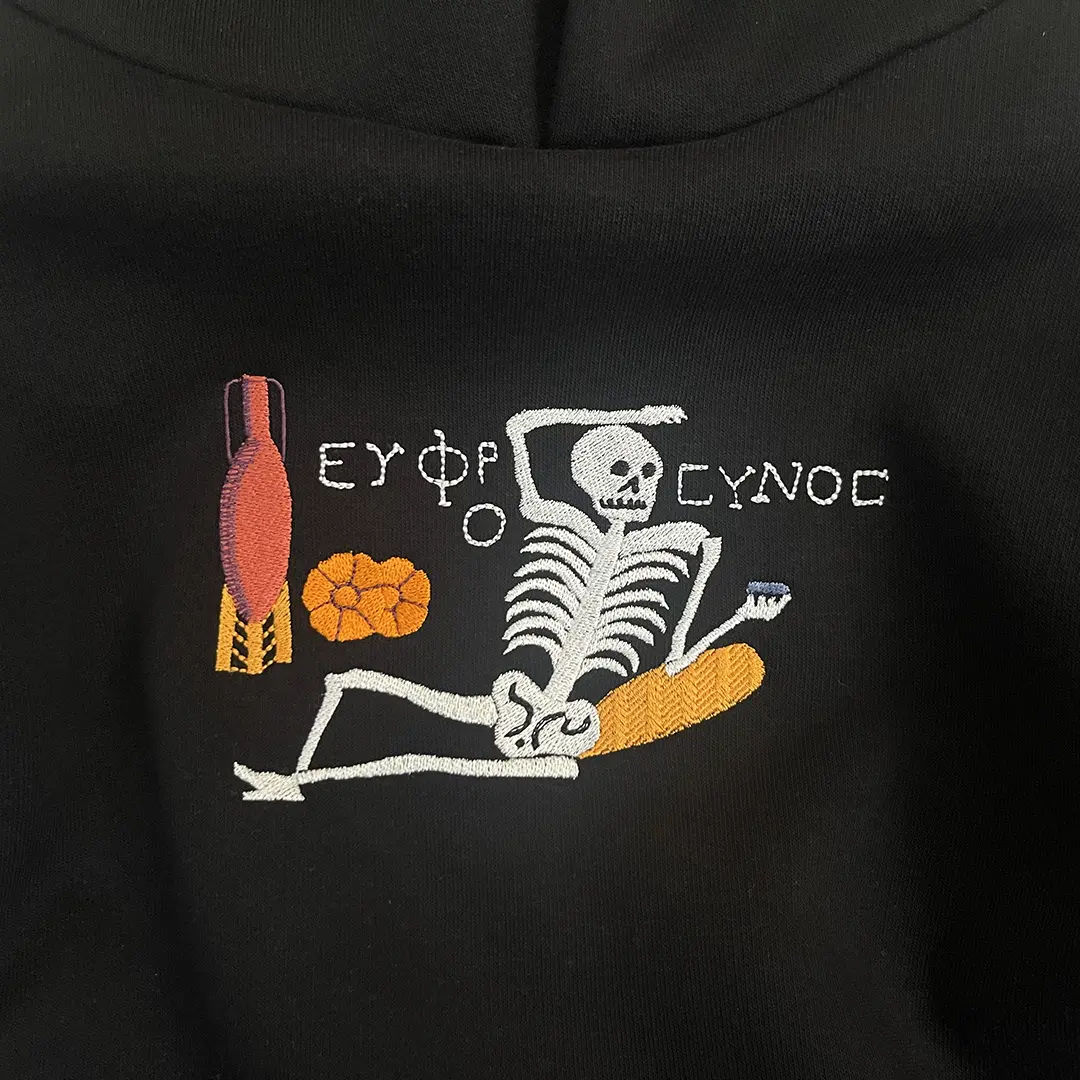 Neşe-li Hoodie | Siyah - Görsel 6