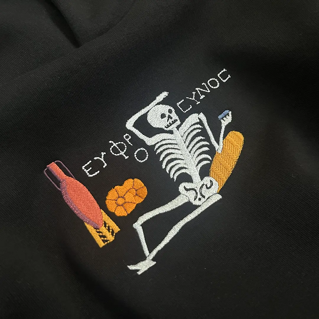 Neşe-li Hoodie | Siyah - Görsel 5